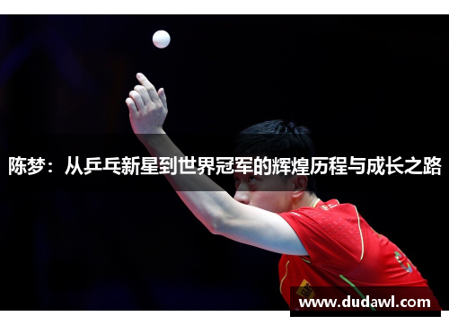 陈梦：从乒乓新星到世界冠军的辉煌历程与成长之路